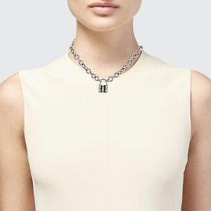 Tiffany & Co. 1837  Lock Charm Necklace Retired